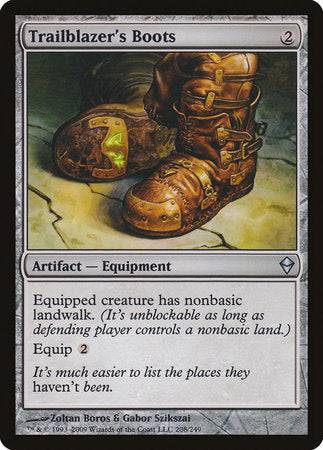 Trailblazer's Boots [Zendikar] - Destination Retro