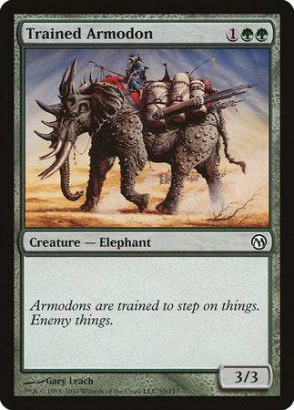 Trained Armodon [Duels of the Planeswalkers] - Destination Retro