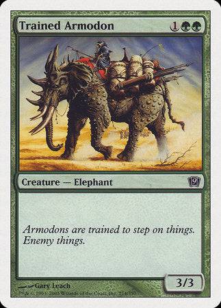 Trained Armodon [Ninth Edition] - Destination Retro