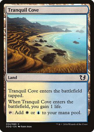 Tranquil Cove [Duel Decks: Blessed vs. Cursed] - Destination Retro