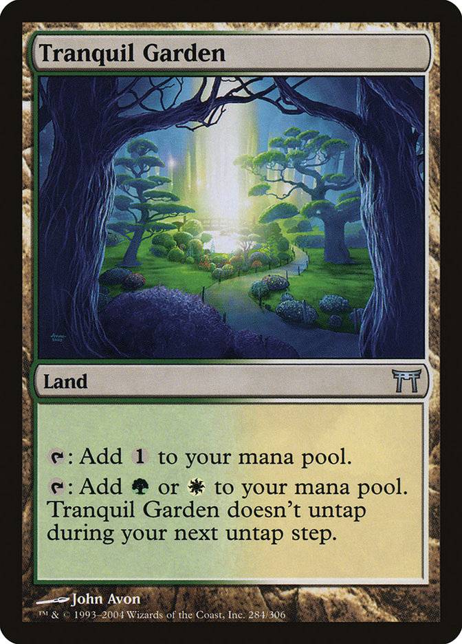 Tranquil Garden [Champions of Kamigawa] - Destination Retro