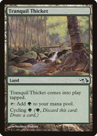 Tranquil Thicket [Duel Decks: Elves vs. Goblins] - Destination Retro