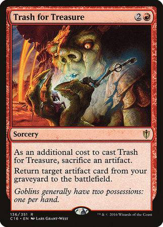 Trash for Treasure [Commander 2016] - Destination Retro
