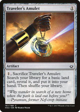 Traveler's Amulet [Hour of Devastation] - Destination Retro