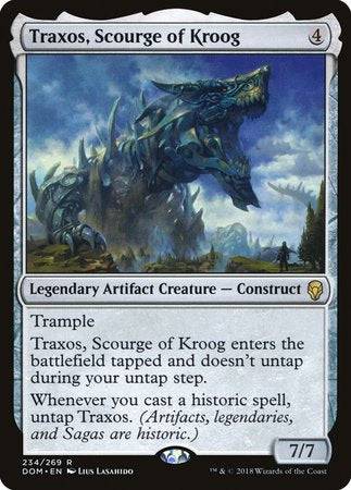 Traxos, Scourge of Kroog [Dominaria] - Destination Retro