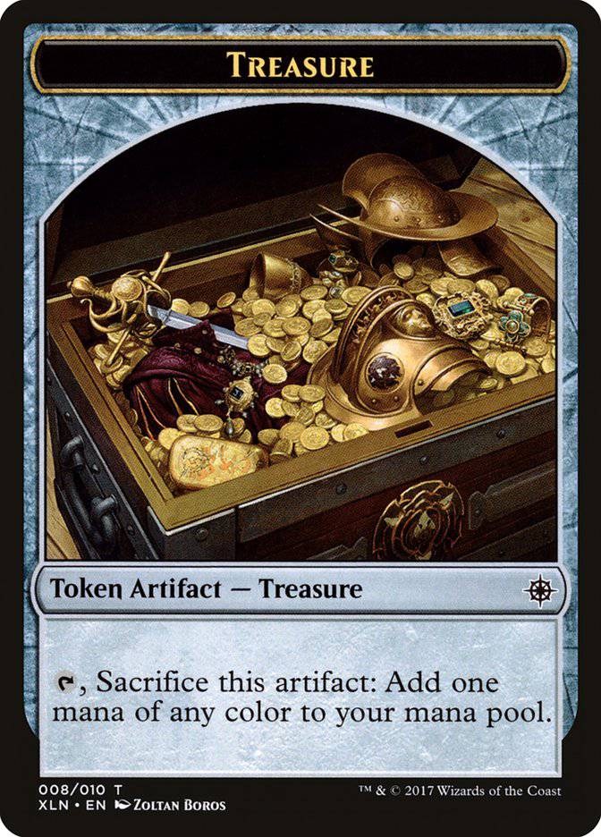 Treasure (008/010) [Ixalan Tokens] - Destination Retro