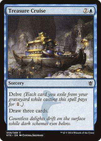 Treasure Cruise [Khans of Tarkir] - Destination Retro