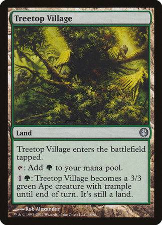 Treetop Village [Duel Decks: Knights vs. Dragons] - Destination Retro