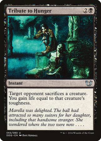 Tribute to Hunger [Duel Decks: Blessed vs. Cursed] - Destination Retro