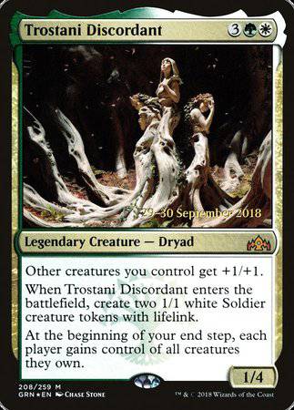 Trostani Discordant [Guilds of Ravnica Promos] - Destination Retro