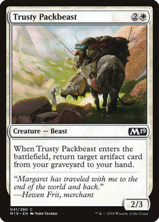 Trusty Packbeast [Core Set 2019] - Destination Retro