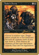 Tsabo's Decree (Antoine Ruel) [World Championship Decks 2001] - Destination Retro