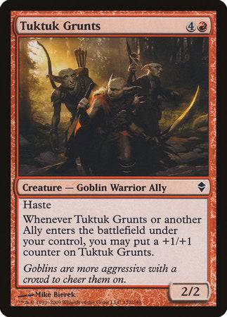 Tuktuk Grunts [Zendikar] - Destination Retro