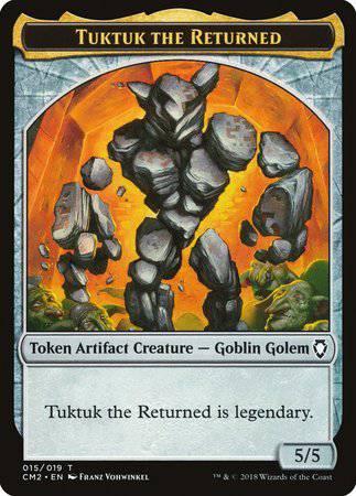 Tuktuk the Returned Token [Commander Anthology Volume II Tokens] - Destination Retro