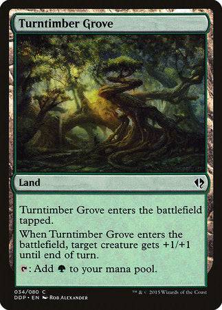 Turntimber Grove [Duel Decks: Zendikar vs. Eldrazi] - Destination Retro