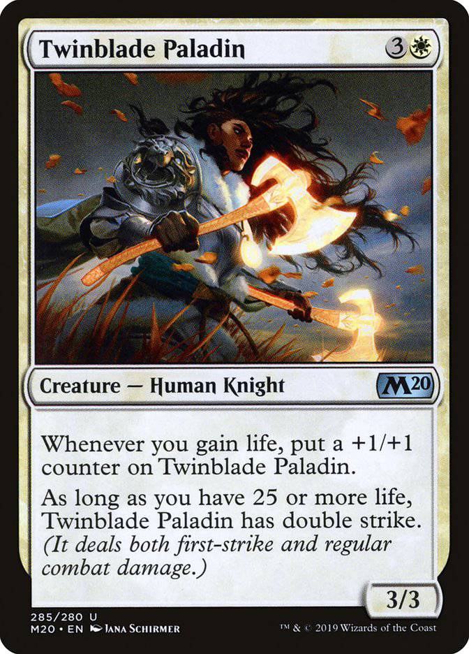 Twinblade Paladin [Core Set 2020] - Destination Retro