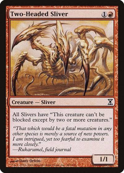 Two-Headed Sliver [Time Spiral] - Destination Retro