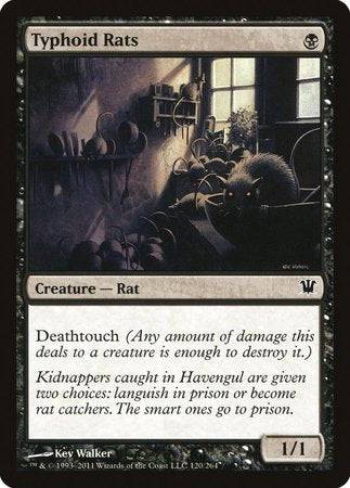 Typhoid Rats [Innistrad] - Destination Retro