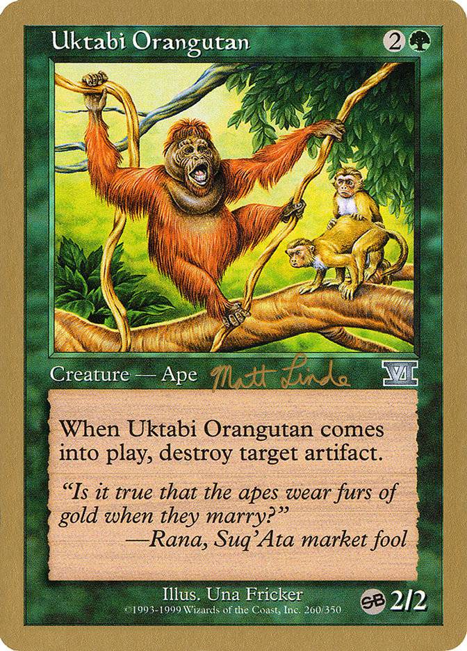 Uktabi Orangutan (Matt Linde) (SB) [World Championship Decks 1999] - Destination Retro