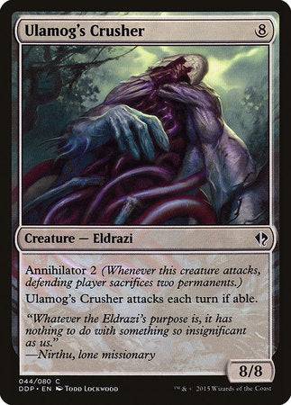 Ulamog's Crusher [Duel Decks: Zendikar vs. Eldrazi] - Destination Retro