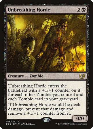 Unbreathing Horde [Duel Decks: Blessed vs. Cursed] - Destination Retro