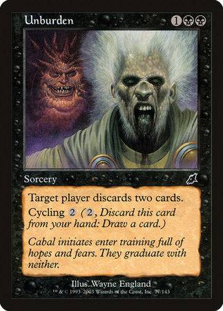 Unburden [Scourge] - Destination Retro