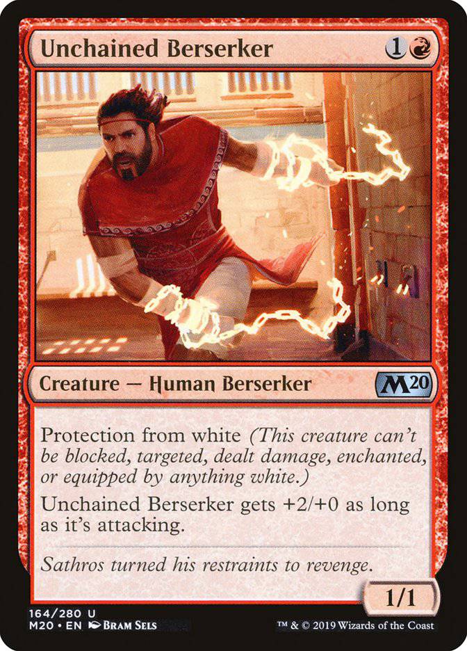 Unchained Berserker [Core Set 2020] - Destination Retro