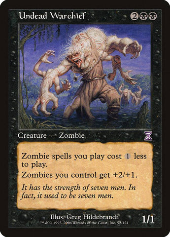 Undead Warchief [Time Spiral Timeshifted] - Destination Retro