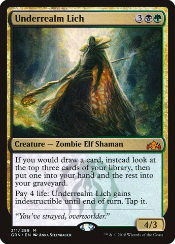 Underrealm Lich [Guilds of Ravnica] - Destination Retro