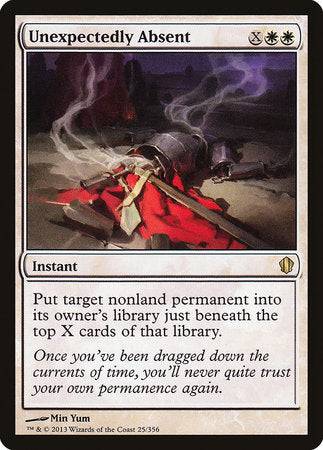 Unexpectedly Absent [Commander 2013] - Destination Retro