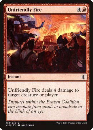 Unfriendly Fire [Ixalan] - Destination Retro