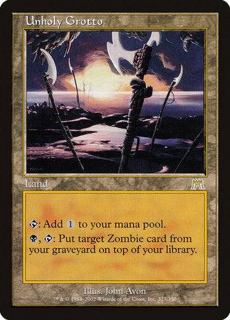 Unholy Grotto [Onslaught] - Destination Retro