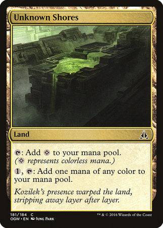 Unknown Shores [Oath of the Gatewatch] - Destination Retro
