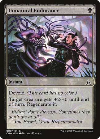 Unnatural Endurance [Oath of the Gatewatch] - Destination Retro