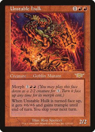 Unstable Hulk [Legions] - Destination Retro