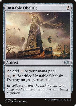 Unstable Obelisk [Commander 2014] - Destination Retro