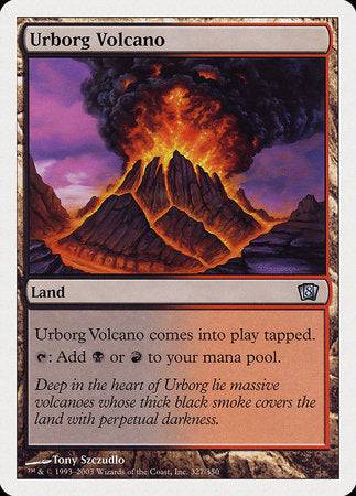 Urborg Volcano [Eighth Edition] - Destination Retro