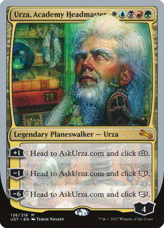 Urza, Academy Headmaster [Unstable] - Destination Retro
