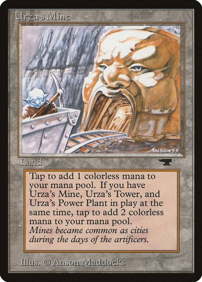 Urza's Mine (Mine Cart Entering Mouth) [Antiquities] - Destination Retro