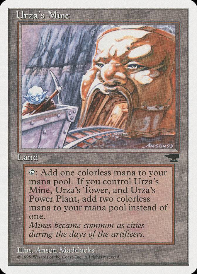 Urza's Mine (Mine Cart Entering Mouth) [Chronicles] - Destination Retro