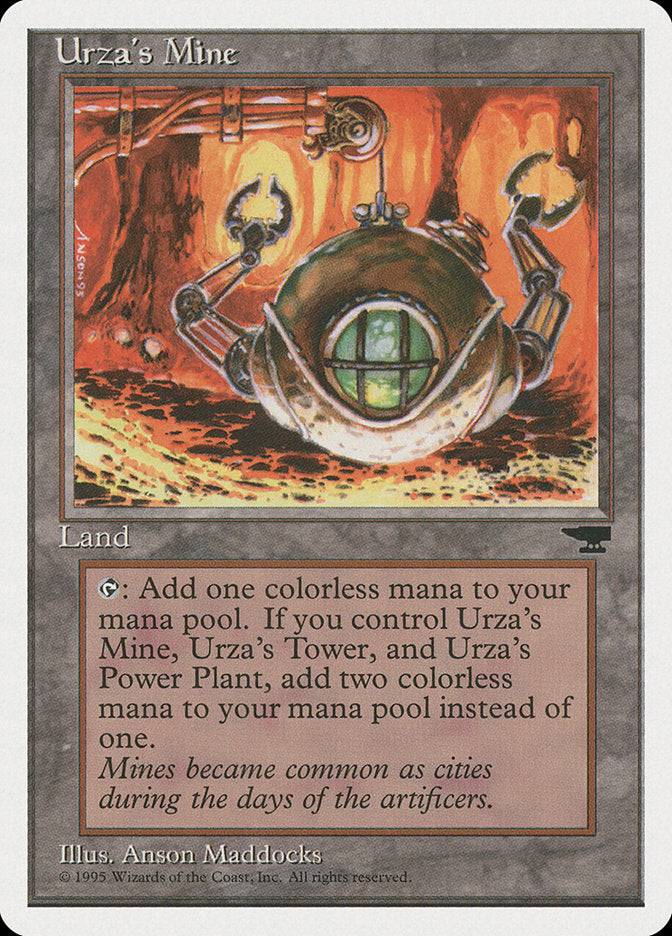 Urza's Mine (Orange Background) [Chronicles] - Destination Retro