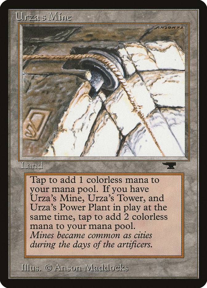 Urza's Mine (Pulley Embedded in Stone) [Antiquities] - Destination Retro
