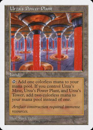 Urza's Power Plant [Fifth Edition] - Destination Retro