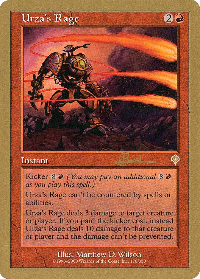 Urza's Rage (Antoine Ruel) [World Championship Decks 2001] - Destination Retro