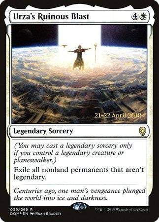 Urza's Ruinous Blast [Dominaria Promos] - Destination Retro