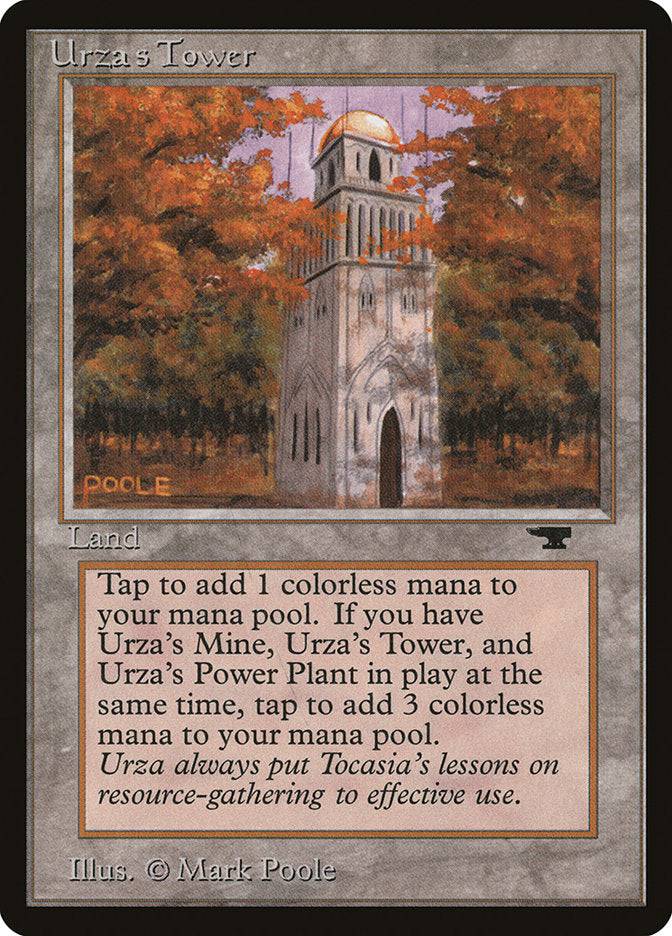 Urza's Tower (Autumn Leaves) [Antiquities] - Destination Retro