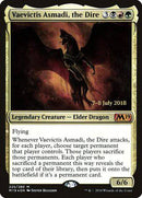 Vaevictis Asmadi, The Dire [Core Set 2019 Promos] - Destination Retro