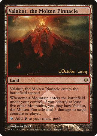 Valakut, the Molten Pinnacle [Zendikar Promos] - Destination Retro