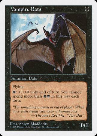 Vampire Bats [Fifth Edition] - Destination Retro