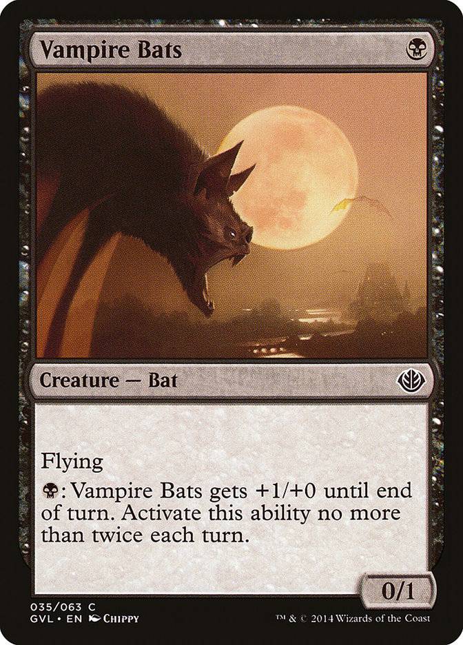 Vampire Bats (Garruk vs. Liliana) [Duel Decks Anthology] - Destination Retro